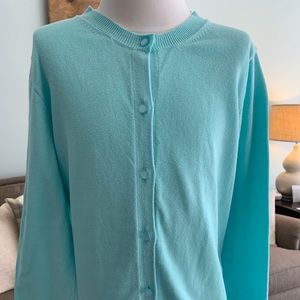 Light mint green cardigan